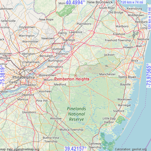 Pemberton Heights on map