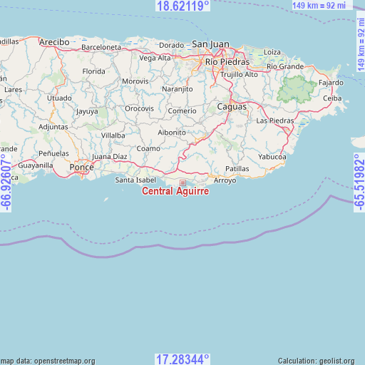 Central Aguirre on map