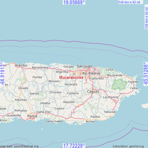 Mucarabones on map