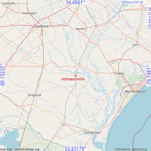 Johnsonville on map