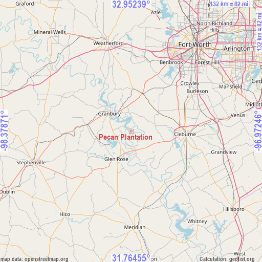 Pecan Plantation on map