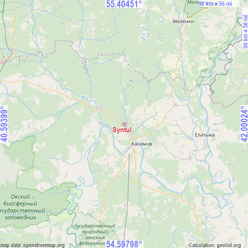 Syntul on map