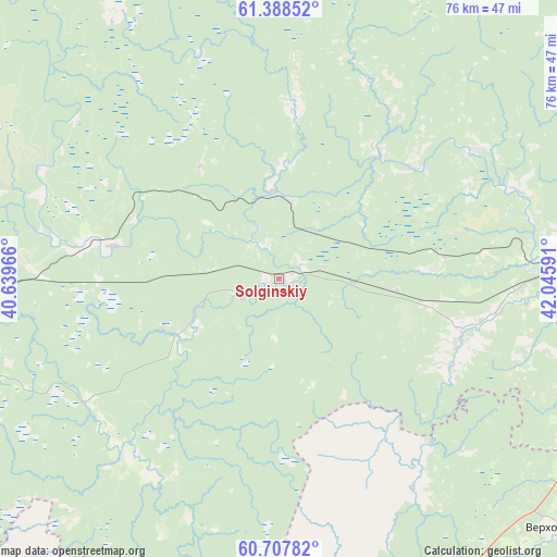 Solginskiy on map