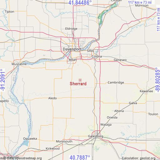 Sherrard on map