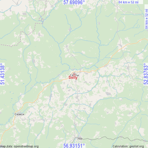 Selty on map