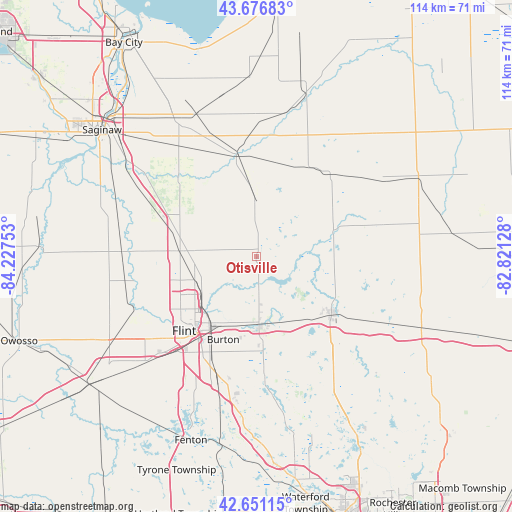 Otisville on map