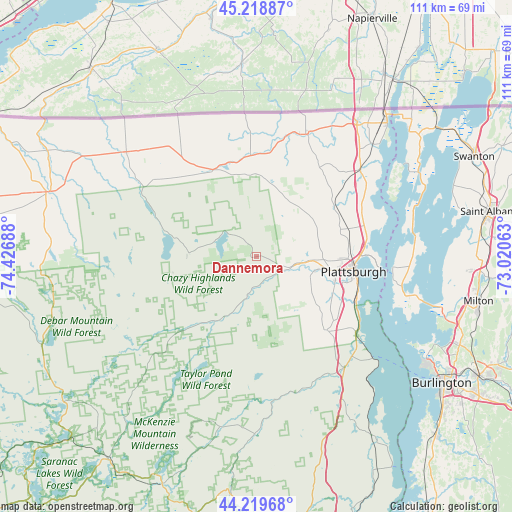 Dannemora on map