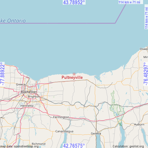 Pultneyville on map