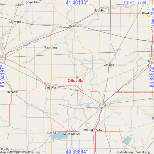 Ottoville on map