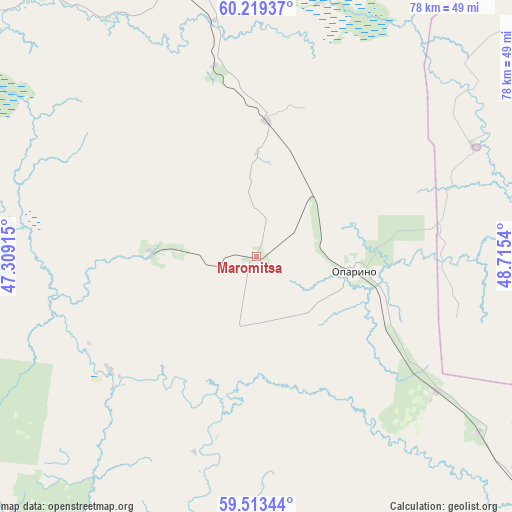 Maromitsa on map