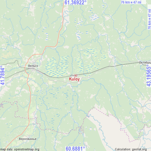 Kuloy on map