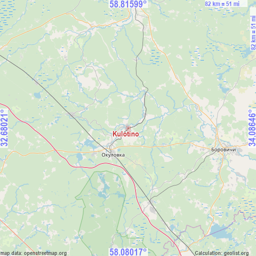 Kulotino on map