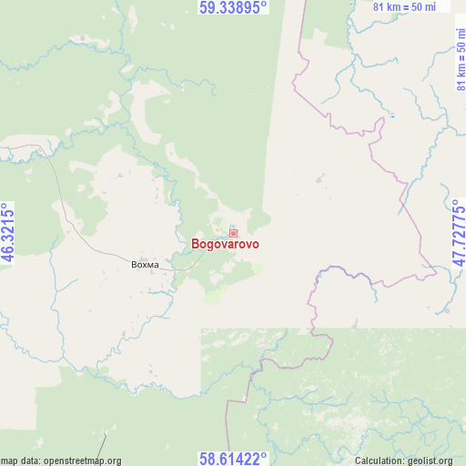 Bogovarovo on map