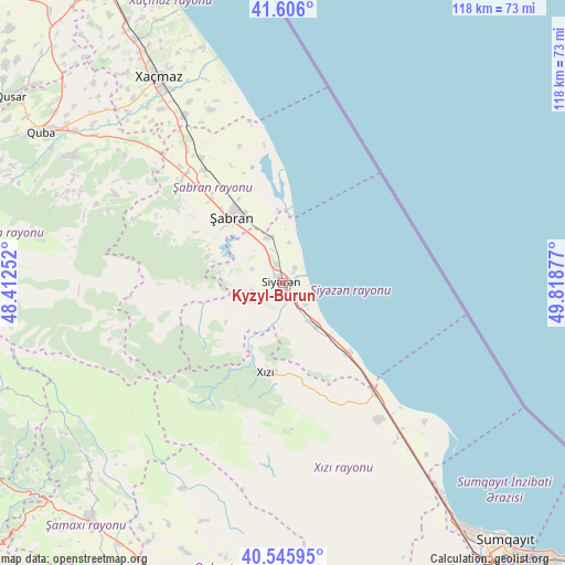 Kyzyl-Burun on map