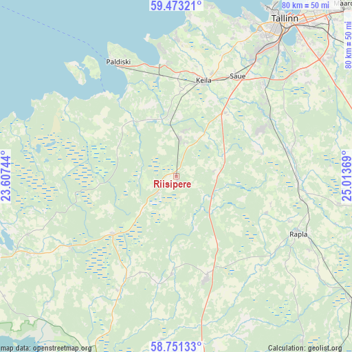 Riisipere on map