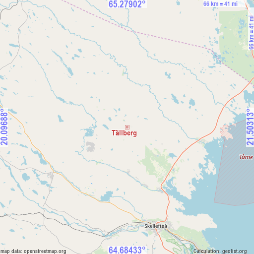 Tällberg on map