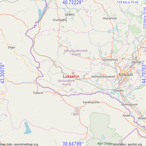 Lukashin on map