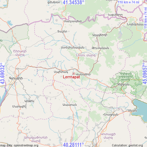 Lerrnapat on map