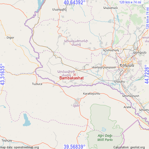 Bambakashat on map