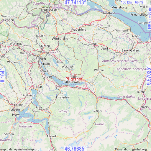 Pilgerhof on map