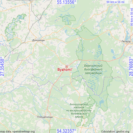 Byahoml’ on map