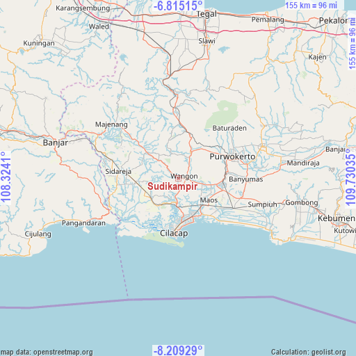 Sudikampir on map