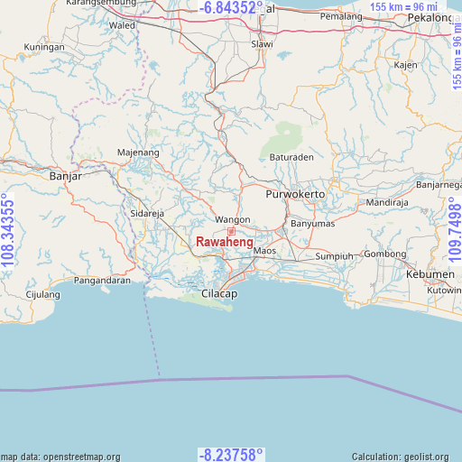 Rawaheng on map