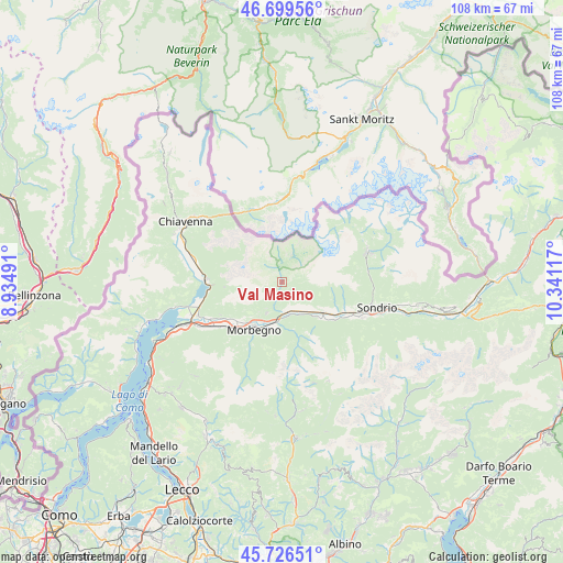 Val Masino on map