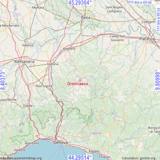 Gremiasco on map