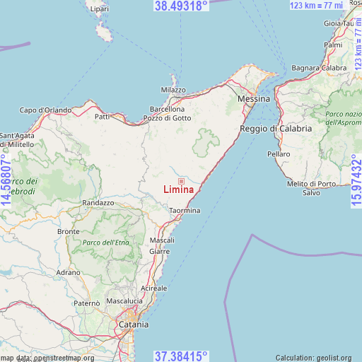 Limina on map