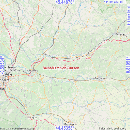 Saint-Martin-de-Gurson on map