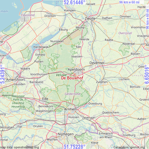 De Bouwhof on map