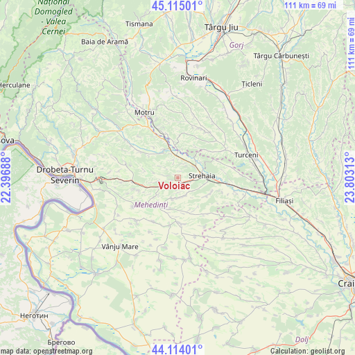 Voloiac on map