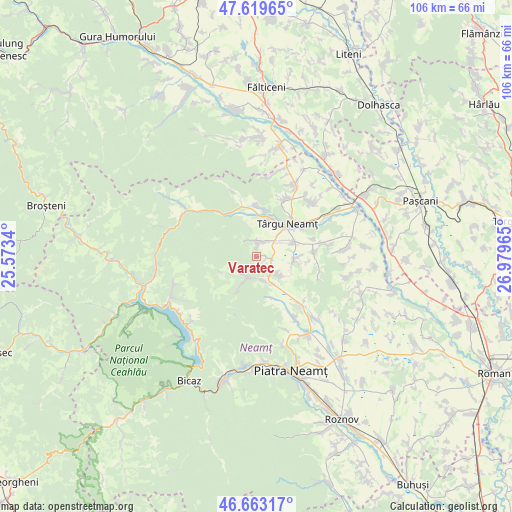 Varatec on map