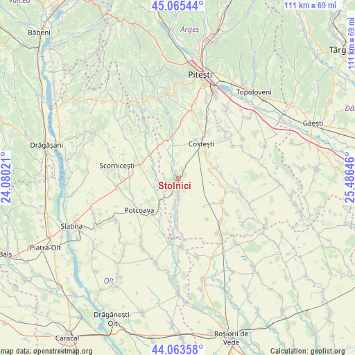 Stolnici on map