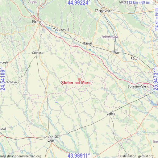 Ştefan cel Mare on map