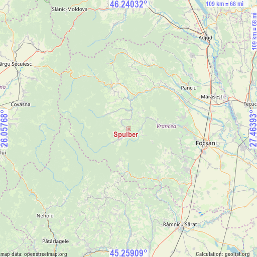 Spulber on map