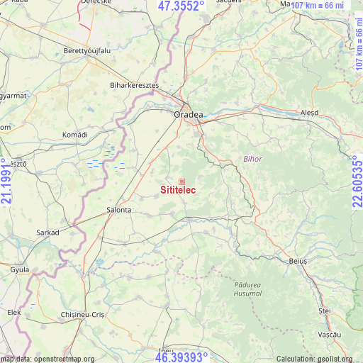 Sititelec on map