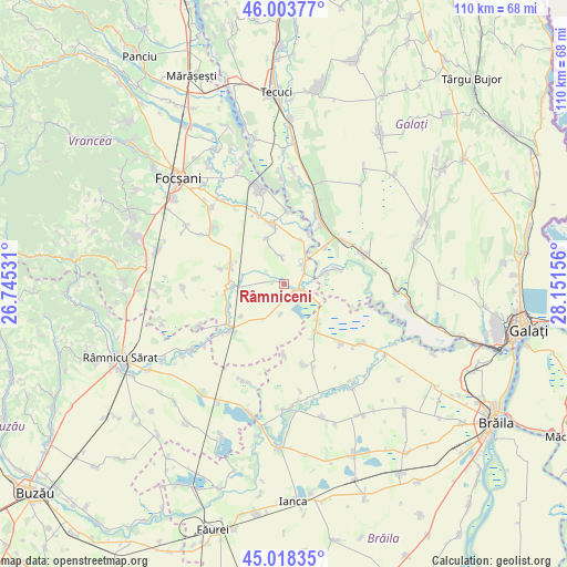 Râmniceni on map