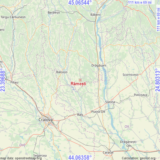 Râmești on map