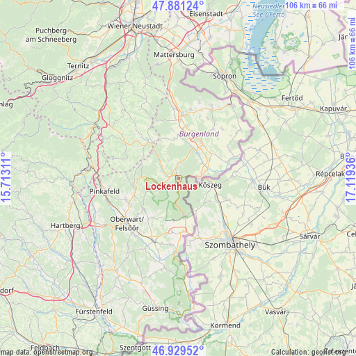 Lockenhaus on map