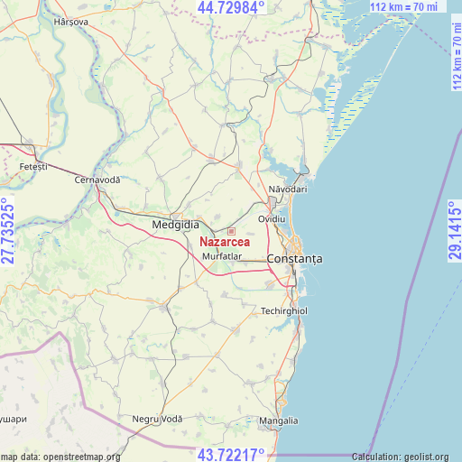 Nazarcea on map