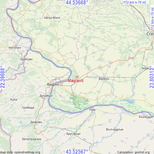 Maglavit on map