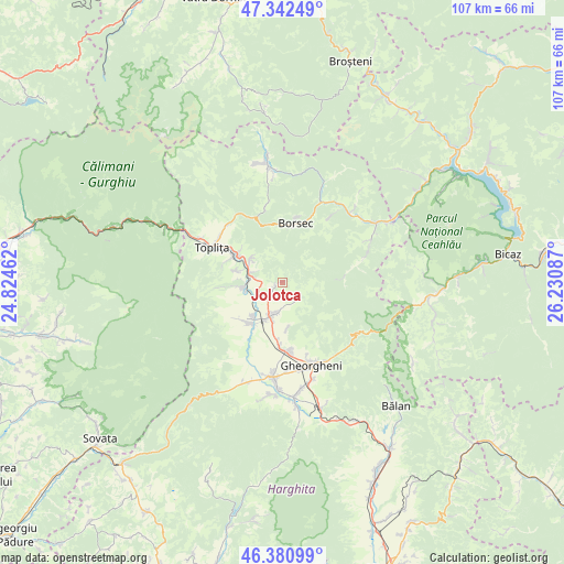 Jolotca on map