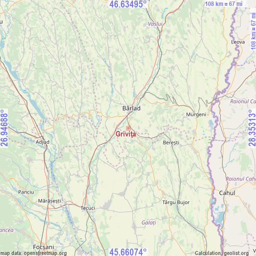 Griviţa on map