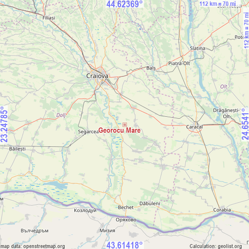 Georocu Mare on map