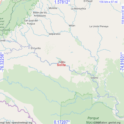 Solita on map