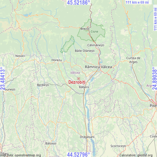 Dezrobiți on map