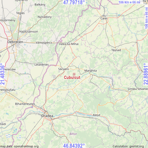 Cubulcut on map