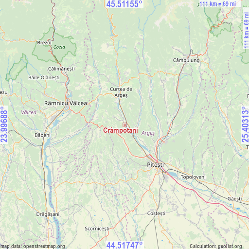 Crâmpotani on map